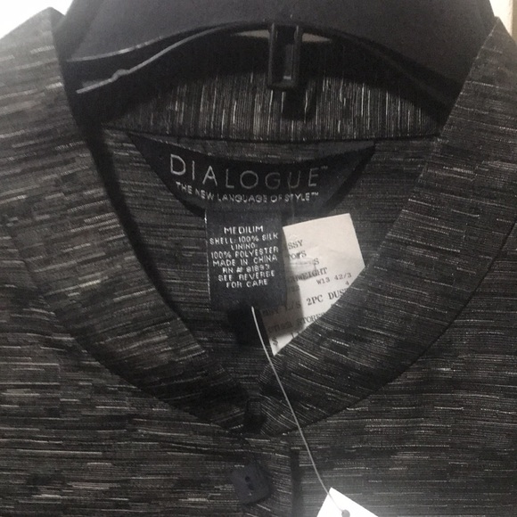 QVC Dialog Women’s Duster with Matching Top - Picture 11 of 11